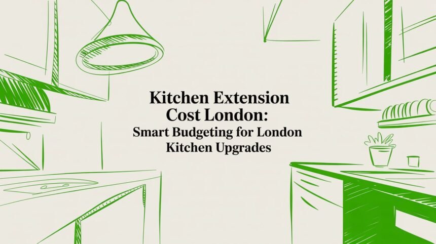 kitchen extension cost london kitchen sketch