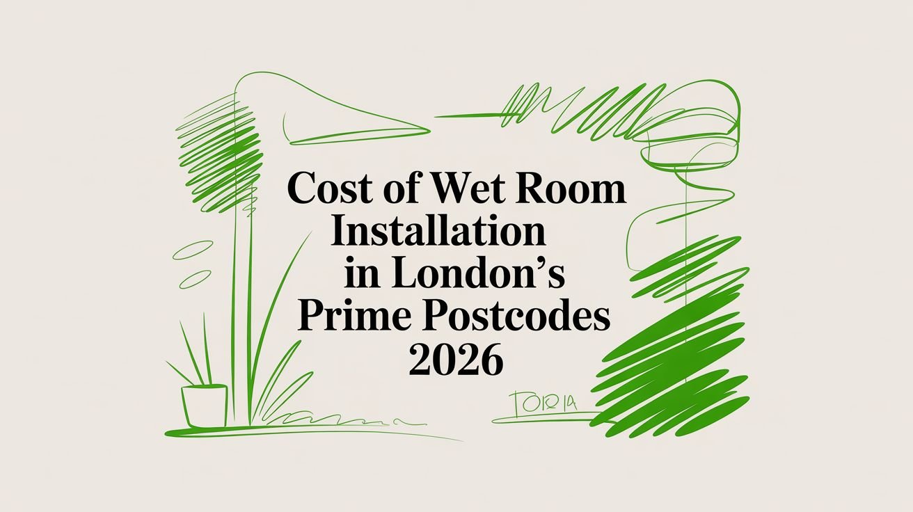 cost of wet room installation title graphic