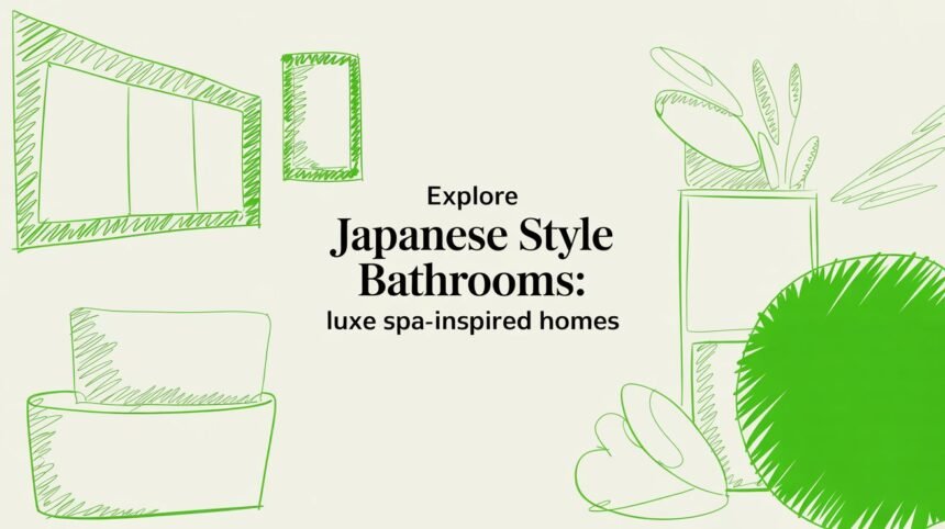 Transform Your Home with Serene Japanese Style Bathrooms japanese style bathrooms spa concept