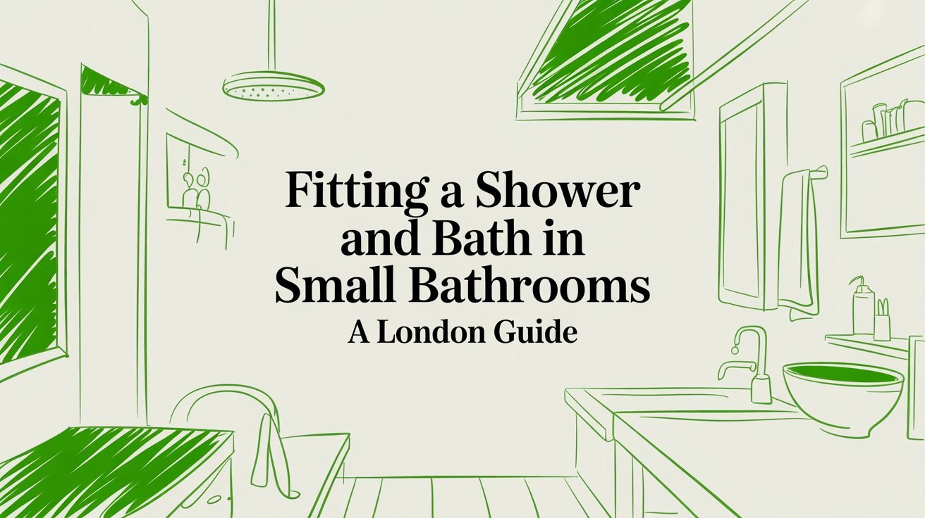 Fitting a Shower and Bath in Small Bathrooms: A Luxury London Guide shower and bath in small bathrooms bathroom layout