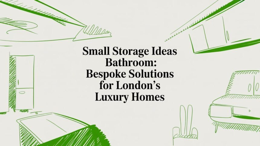 Small Storage Ideas Bathroom: Bespoke Solutions for London’s Luxury Homes small storage ideas bathroom poster