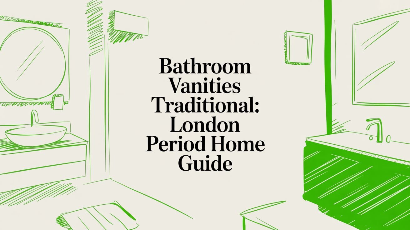 Bathroom Vanities Traditional: London Period Home Guide bathroom vanities traditional bathroom vanity