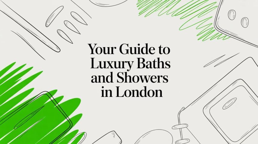 Your Guide to Luxury Baths and Showers in London's Finest Homes luxury baths and showers guide cover