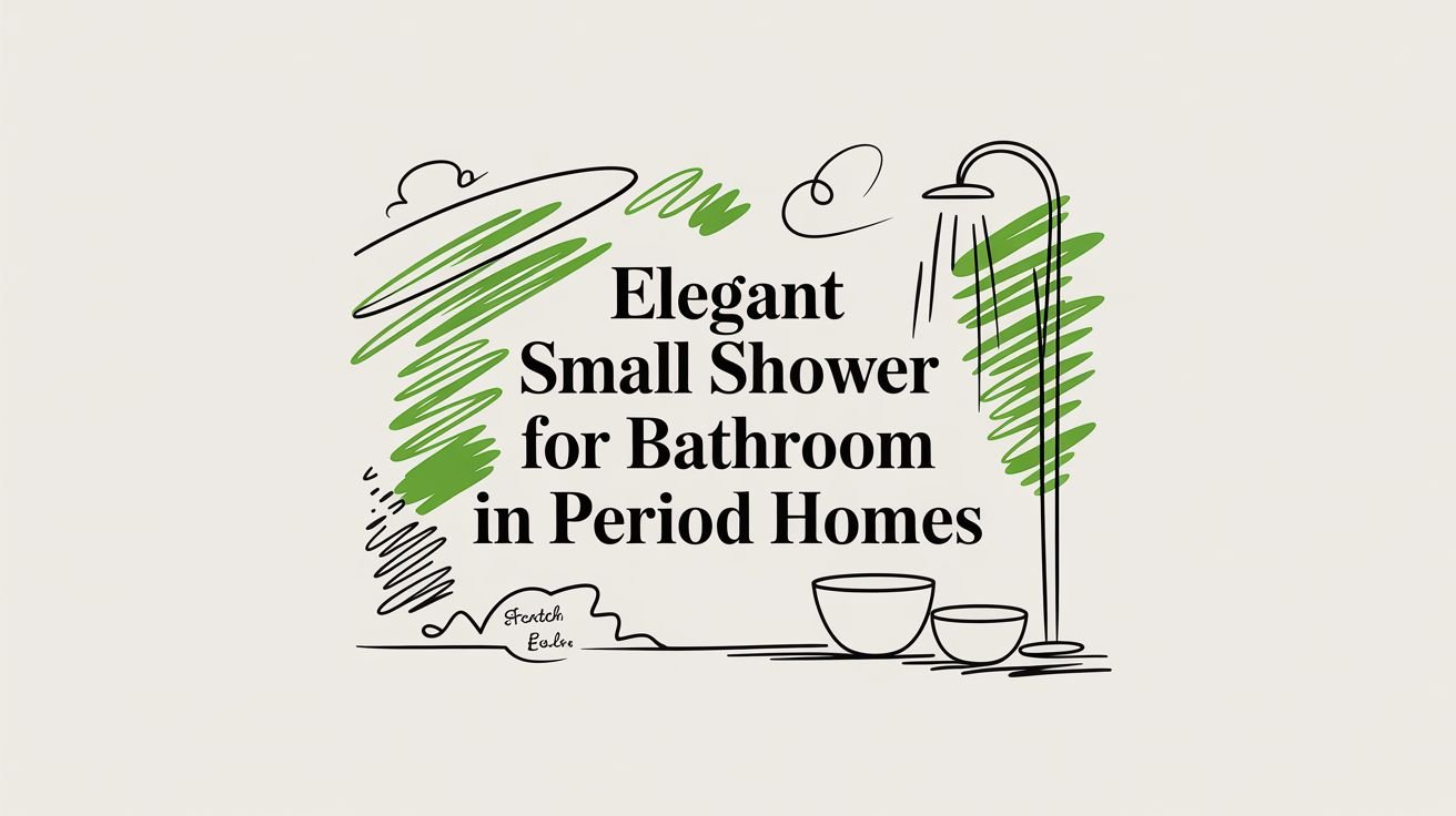 Elegant Small Shower for Bathroom in Period Homes small shower for bathroom shower illustration