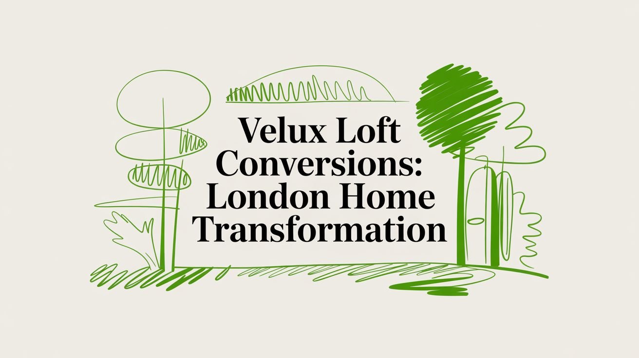 Velux Loft Conversions: London Home Transformation velux loft conversions sketch art