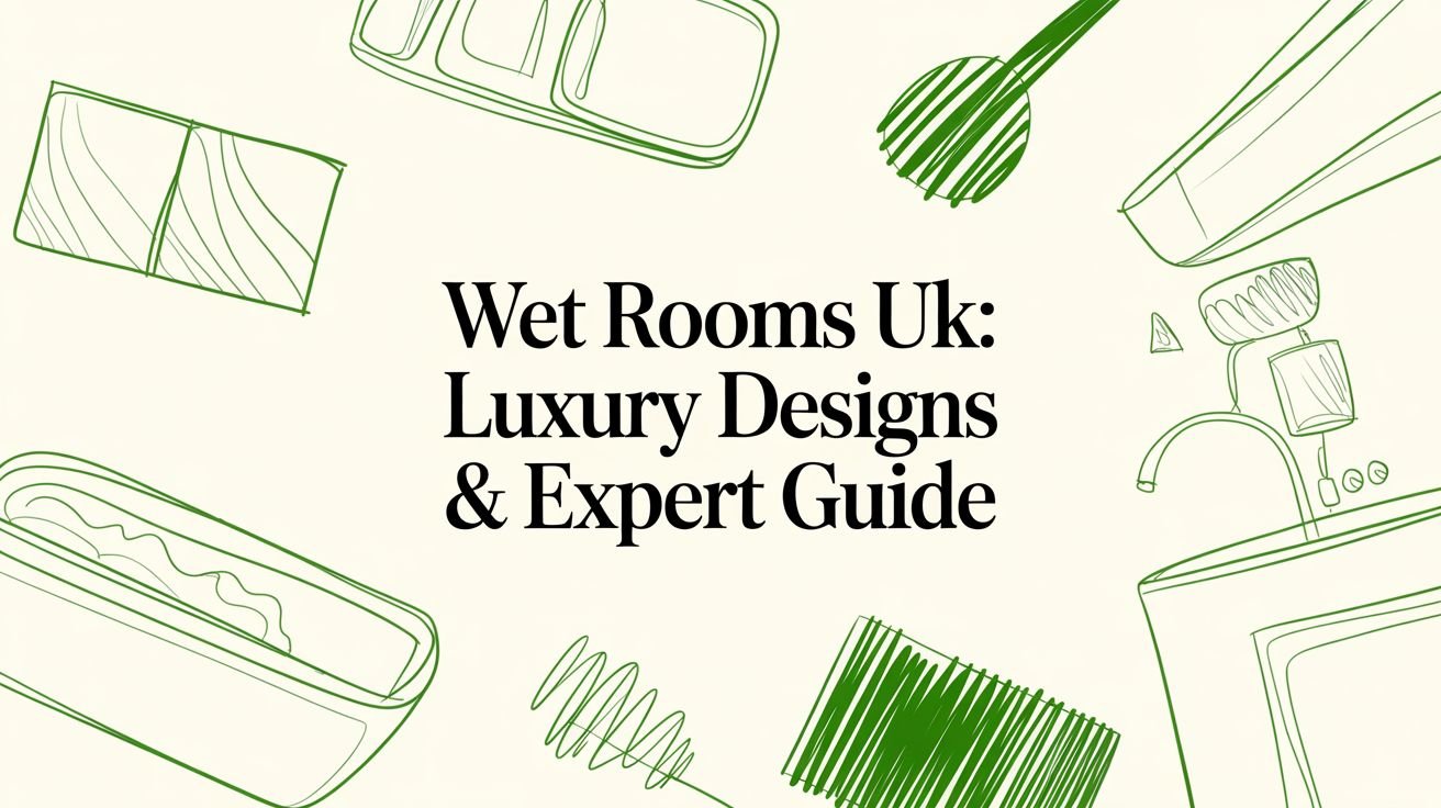 Wet Rooms UK: Luxury Designs & Expert Guide wet rooms uk bathroom sketches