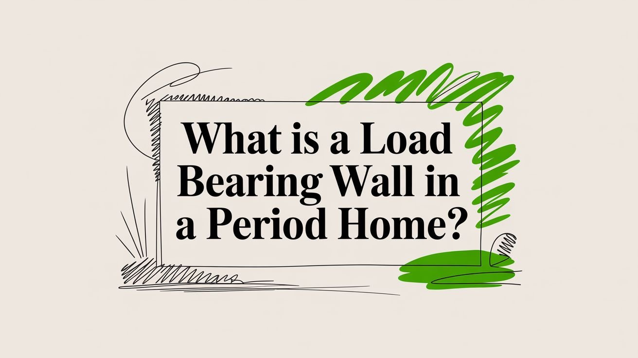 What Is a Load-Bearing Wall? A 2026 Guide for London Period Homes what is a load bearing wall question title